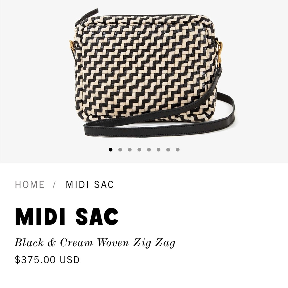 NWT Clare V midi sac purse